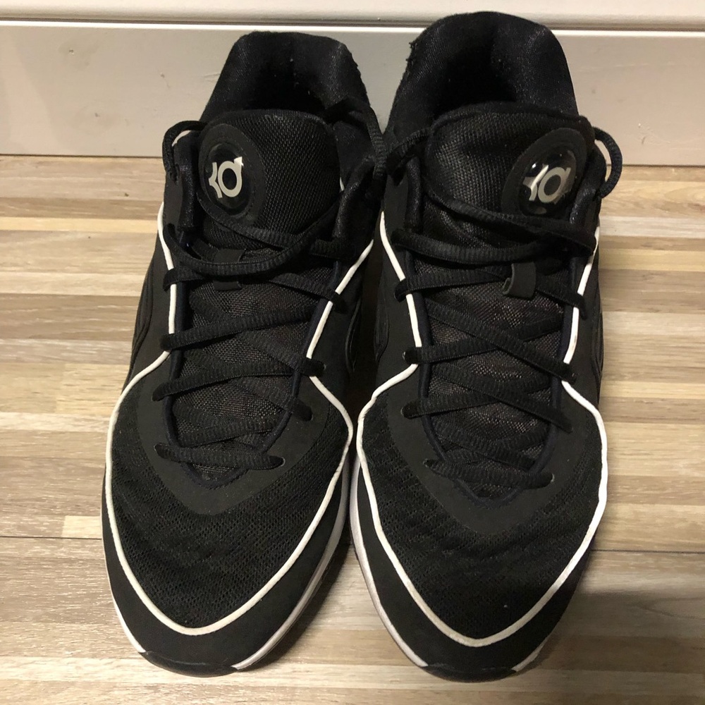 Nike Black and White Kids Athletic Sneakers